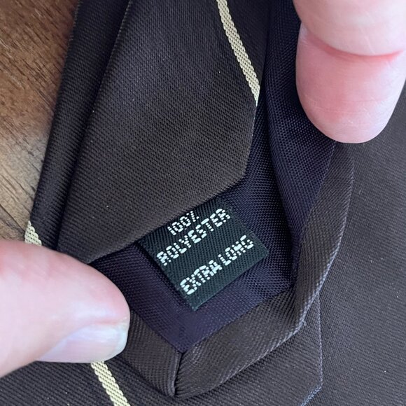 Vintage United Parcel Service (UPS) Clip On Tie - Made by Rodeo 21" Long - Picture 2 of 7